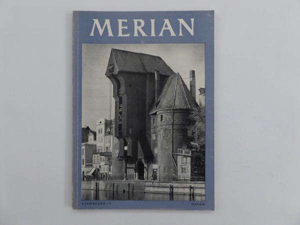 Merian Heft Danzig 1952 4. Jahrg.
