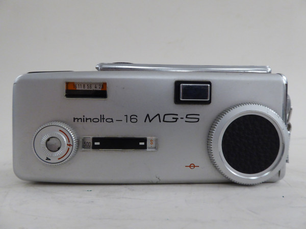 Minolta 16 MG-S MiniKamera mit Rokkor 1:2,8 / 23mm