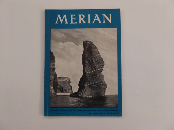 Merian Heft Helgoland 1951 4. Jahrg.