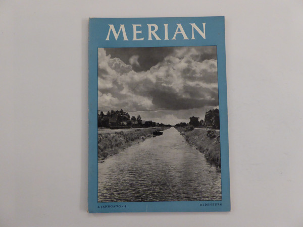 Merian Heft Oldenburg 1952 5.Jahrg.