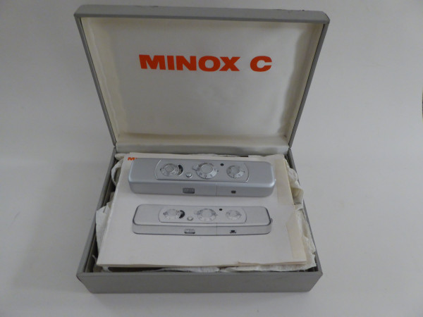 Minox C Komplettset mit Kasten, Etui und Anleitung