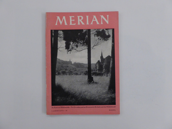 Merian Heft Kassel 1952 4. Jahrg.