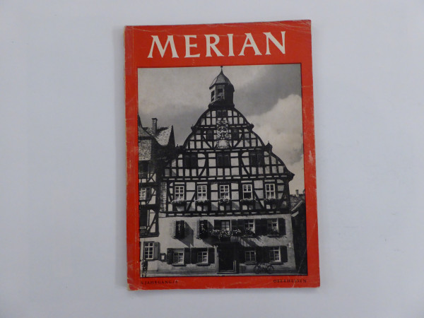 Merian Heft Oberhessen 1952 5. Jahrg.