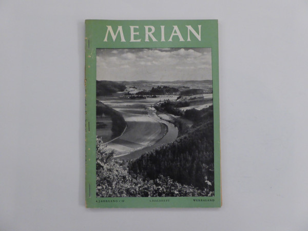 Merian Heft Werraland 1952 4. Jahrg.