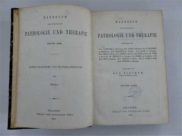Handbuch der speciellen Pathologie und Zherapie
