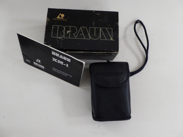Braun XM-1 Minikamera mit Ultralit (inkl. Kasten und Anleitung)