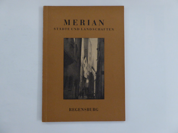 Merian Heft Regensburg 1949 2. Jahrg