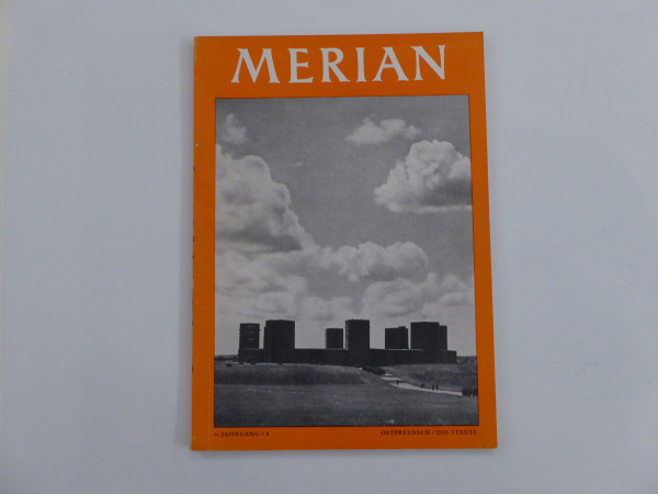 Merian Heft Ostpreussen 1953 6. Jg.